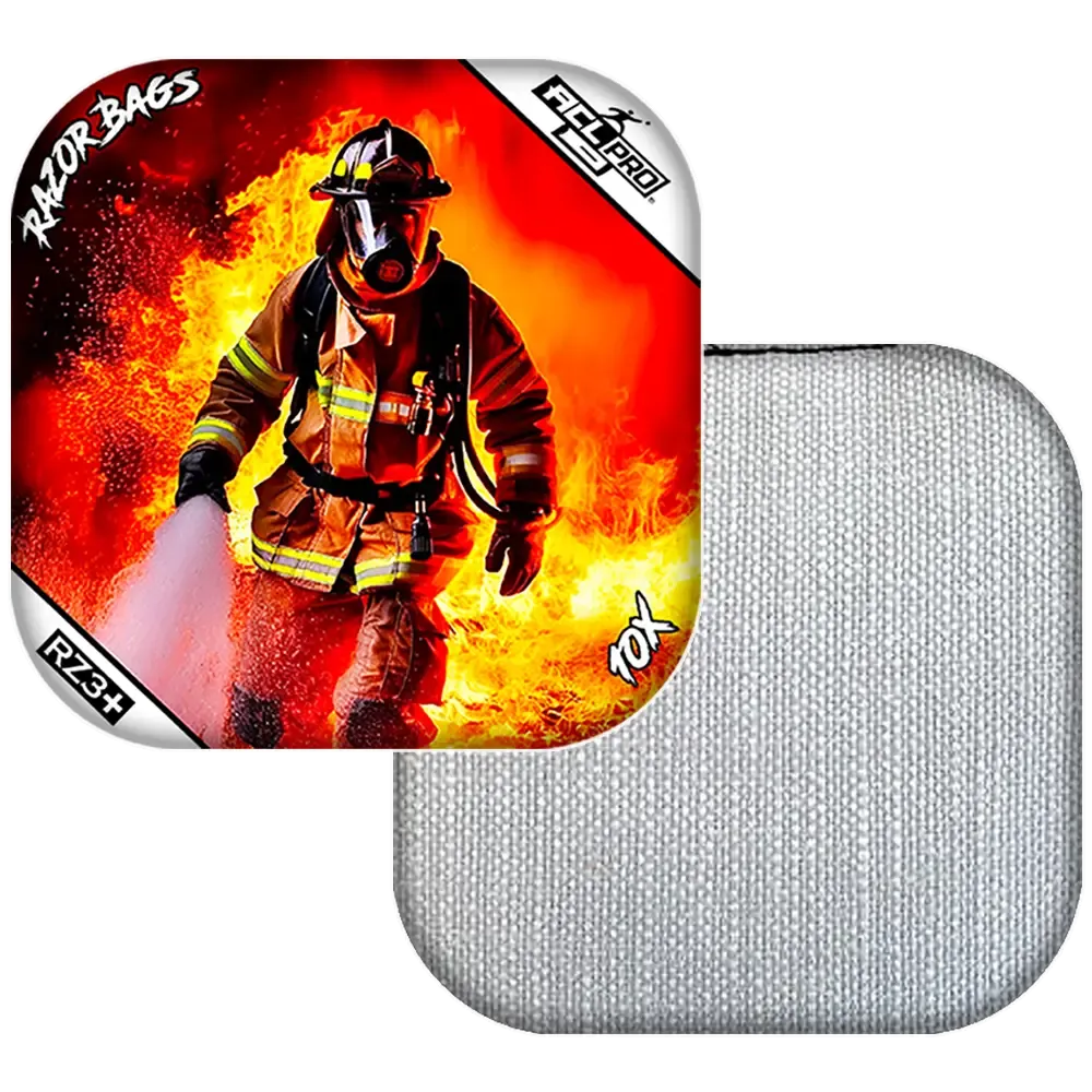 10X | Hero Fireman | ACL PRO Razor Cornhole Bags