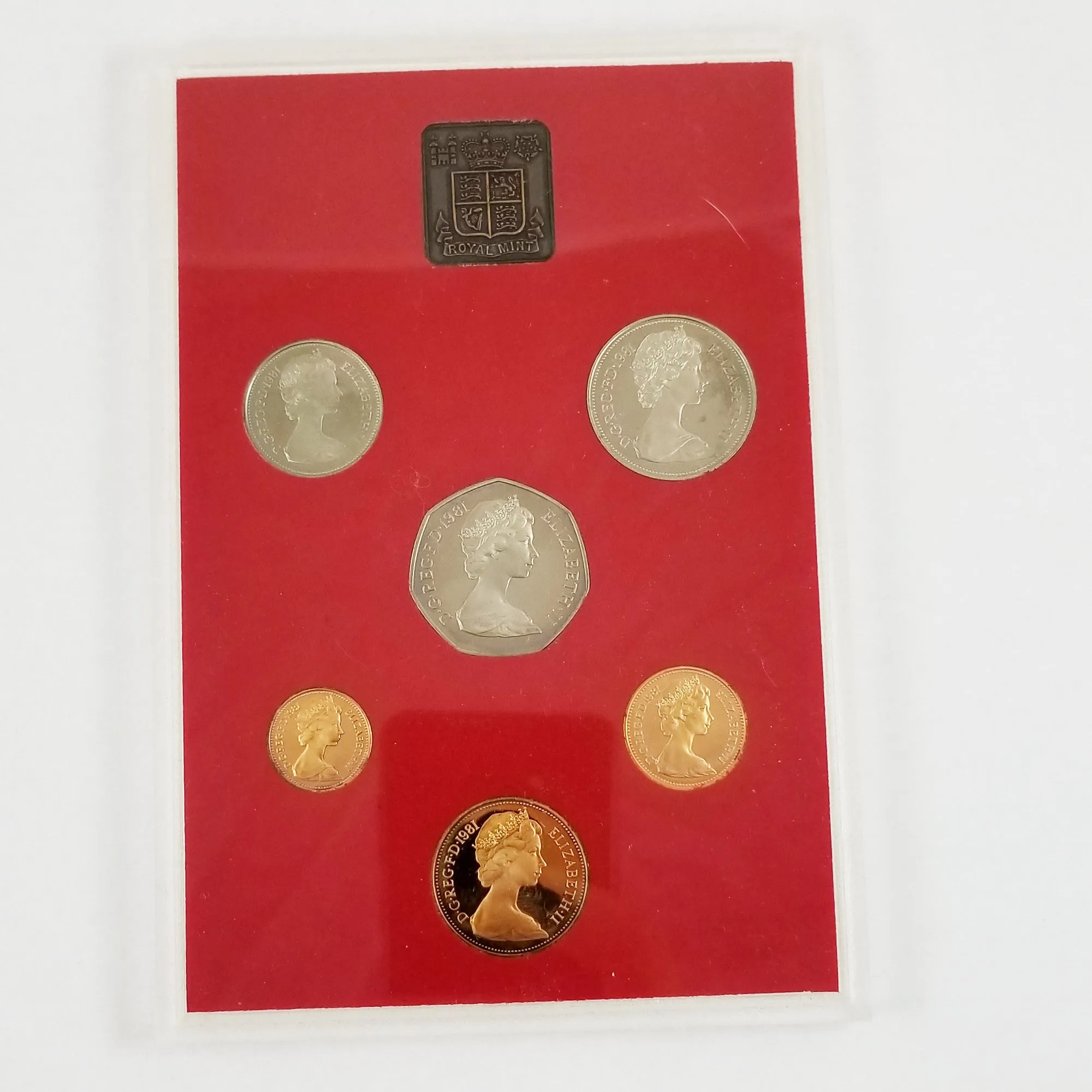 1981 The Coinage of Great Britain and Northern Ireland Proof Coin Set