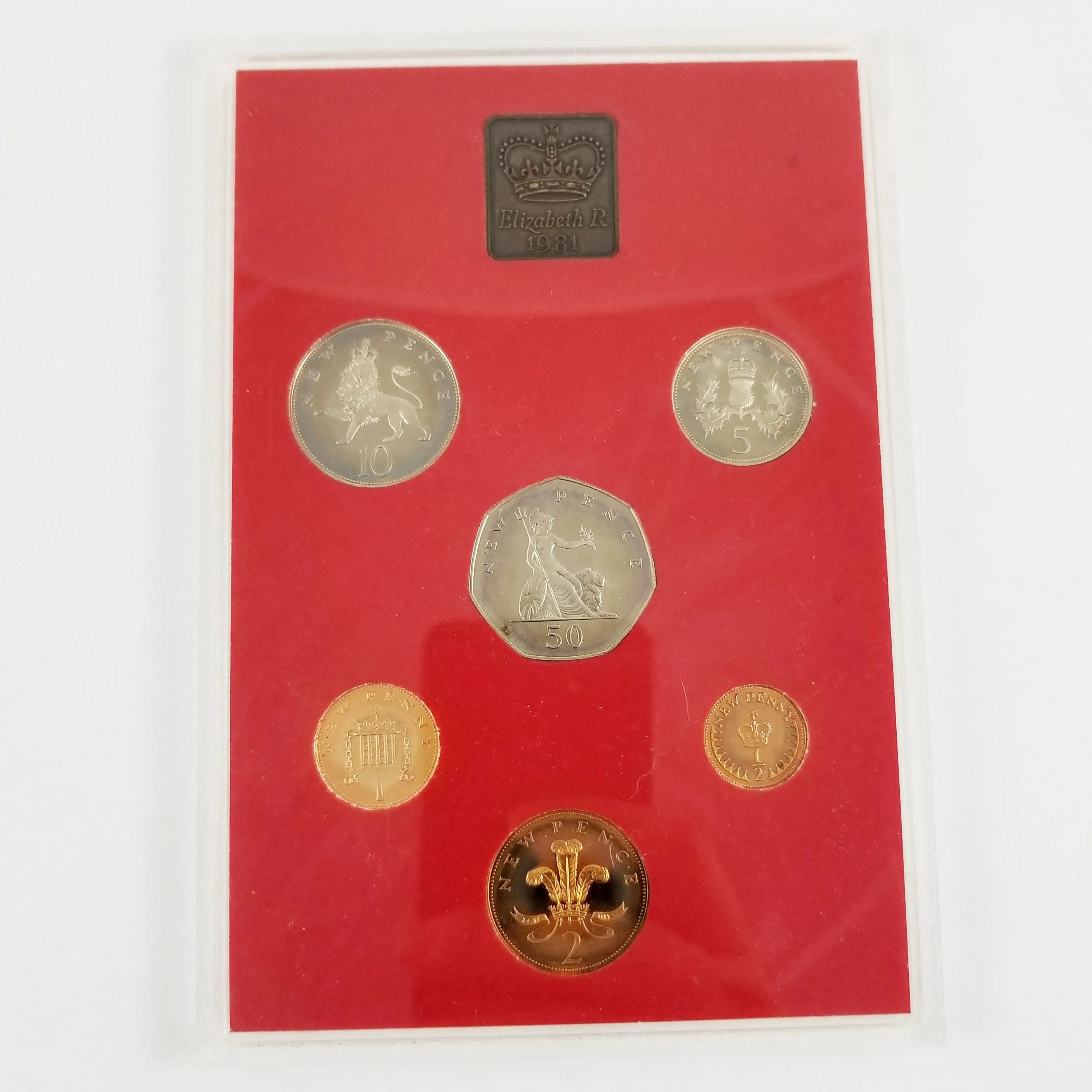 1981 The Coinage of Great Britain and Northern Ireland Proof Coin Set