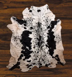 207-10 Cow Skin Hair on Hide 100% Pure Cow Hide Large Decorative/Carpet/Rug/Wall Leather