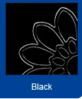 2805SB - Summer - scrapbook stickers - black - Dazzles Stickers