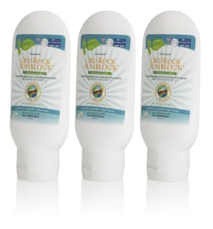3rd Rock Sunblock® Sunscreen Lotion - Unscented - Zinc Oxide SPF 35 (3-pack)