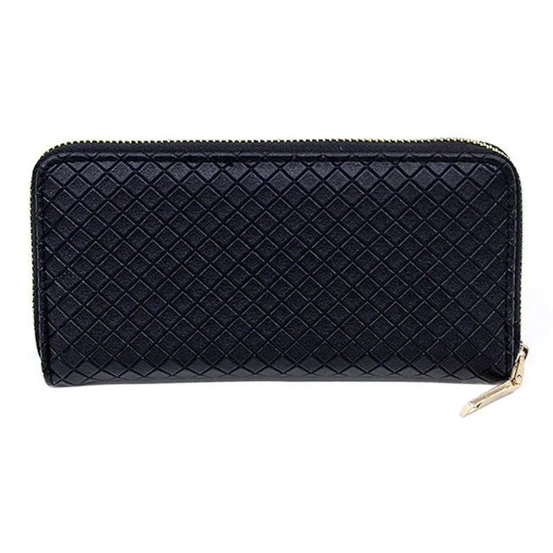 4 Colors Women Wallets Fashion Solid Female Wallet Women Clutch Change Purses Carteira Feminina Ladies' Long Design Brand Purse