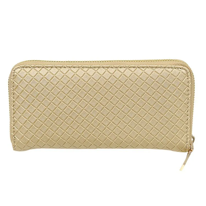 4 Colors Women Wallets Fashion Solid Female Wallet Women Clutch Change Purses Carteira Feminina Ladies' Long Design Brand Purse