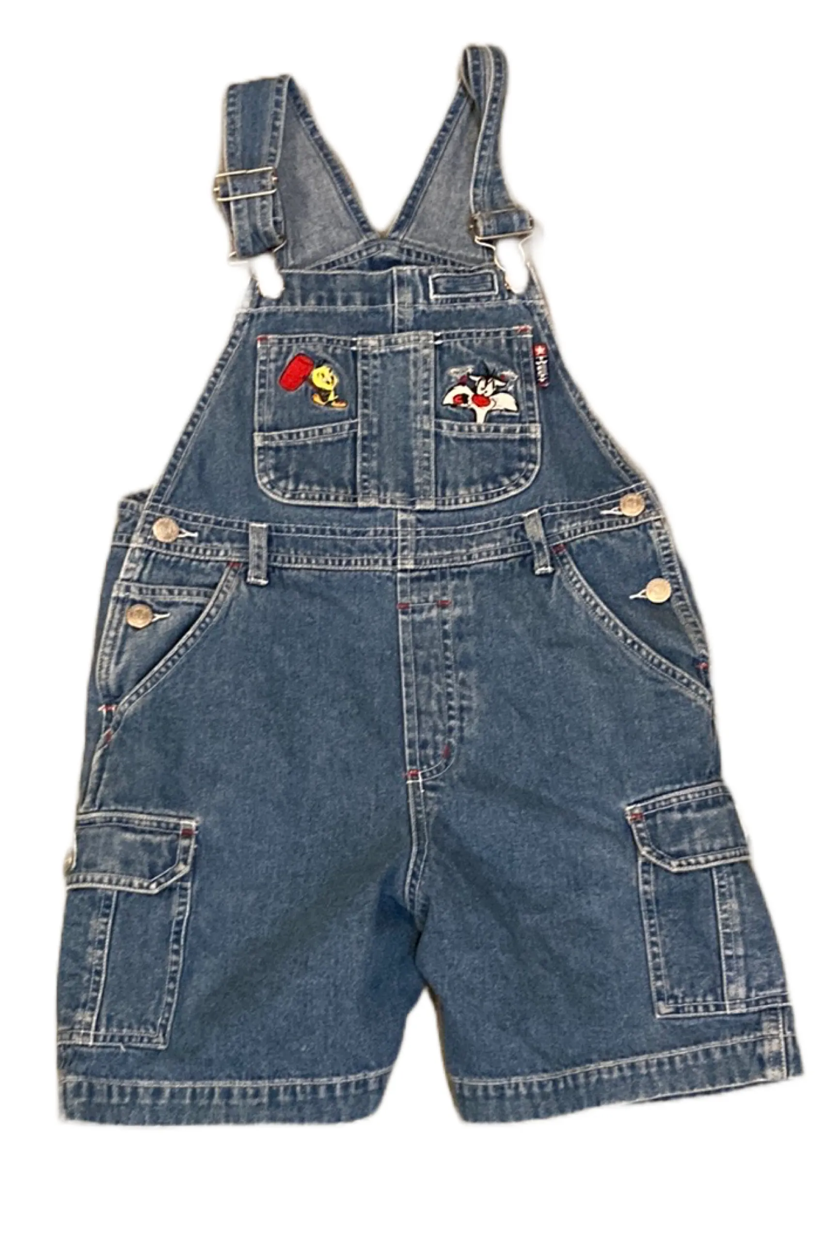 90s Tweety Bird Overalls