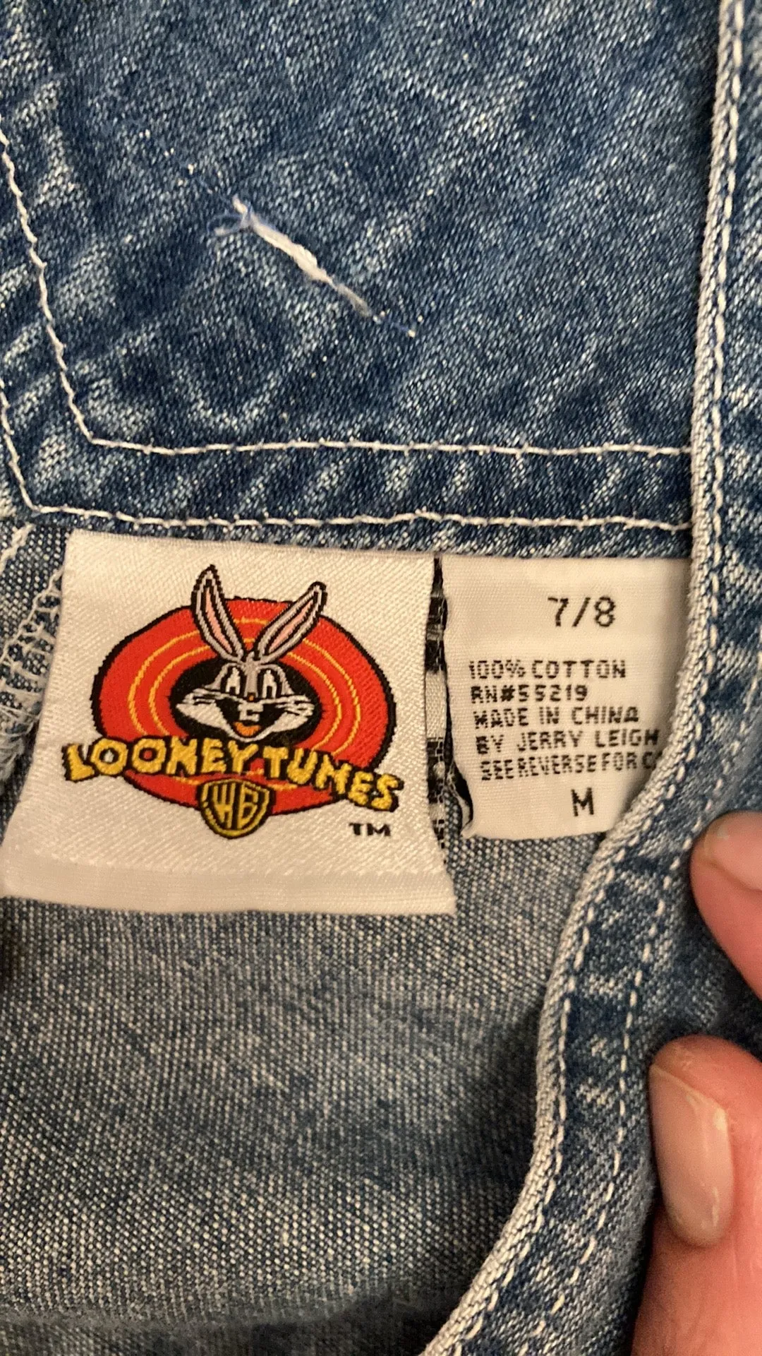 90s Tweety Bird Overalls