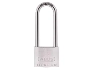 ABUS Mechanical 64Ti/30Mm Titalium Padlock 60Mm Long Shackle Keyed Alike Ka6312