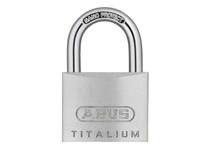 ABUS Mechanical 64Ti/50Mm Titalium Padlock Carded