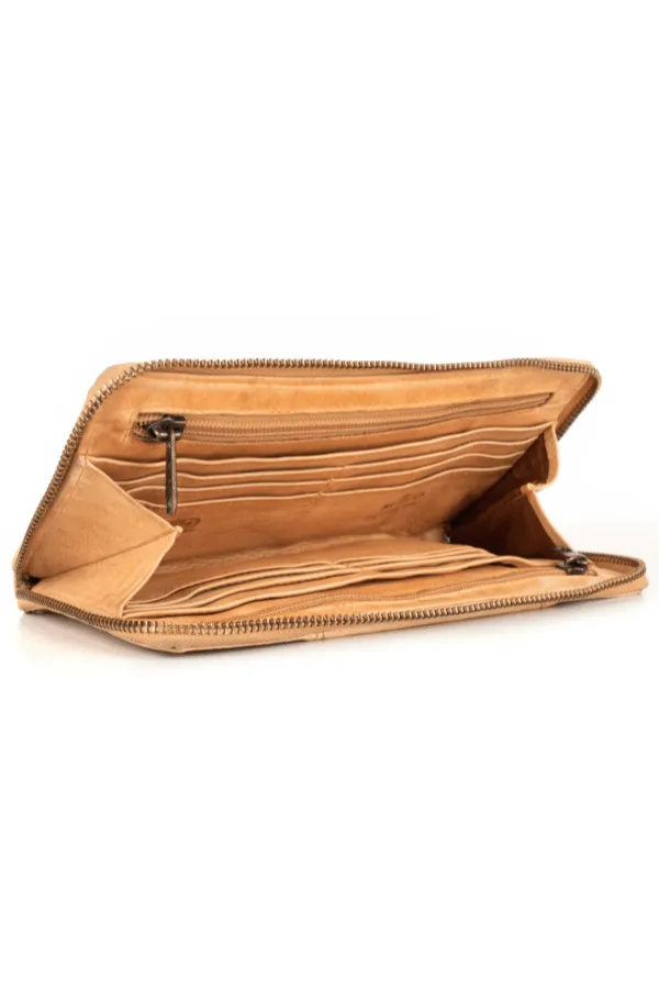 Adelina RFID Leather Wallet
