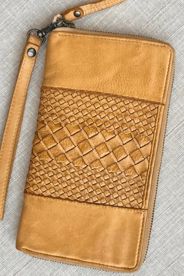 Adelina RFID Leather Wallet