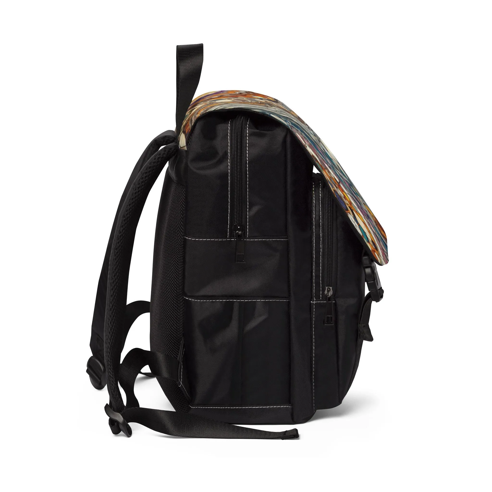 AI generated Thin section Unisex Casual Shoulder Backpack