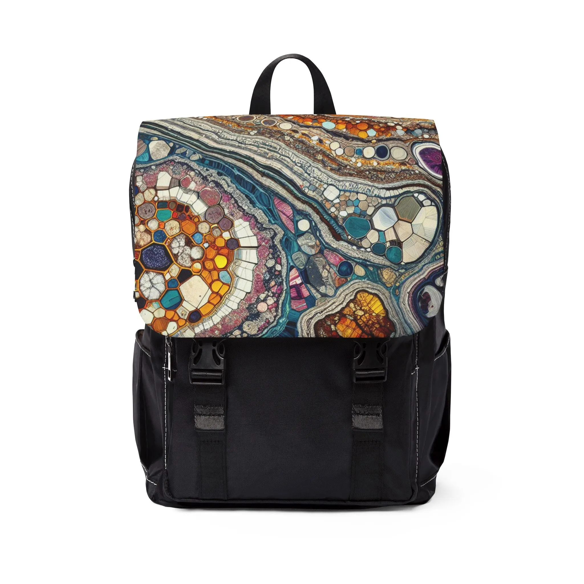 AI generated Thin section Unisex Casual Shoulder Backpack