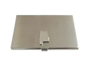 Alabama State Map Shape Business Card Holder