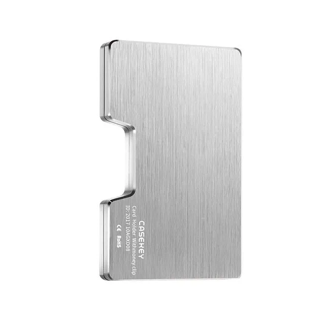 Aluminum Alloy RFID Blocking Slim Wallet