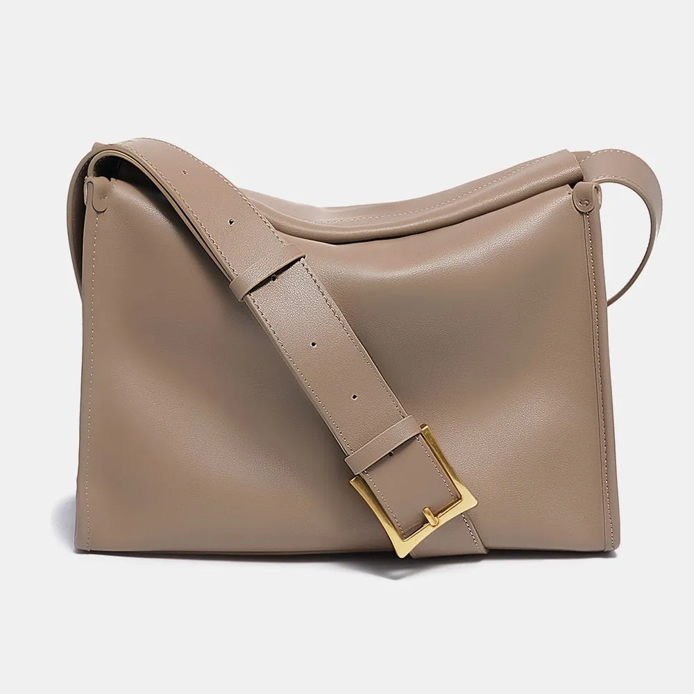 Ambrosia Leather Handbag Crossbody Bag Shoulder Bag for Women - One Size