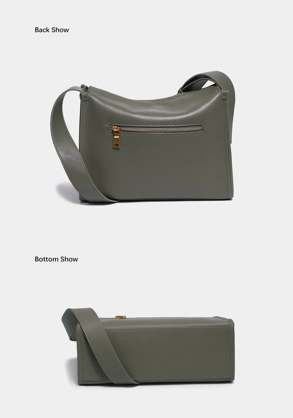 Ambrosia Leather Handbag Crossbody Bag Shoulder Bag for Women - One Size