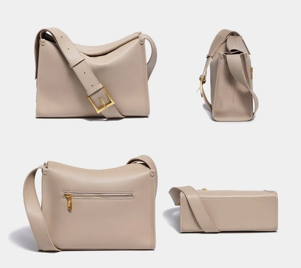 Ambrosia Leather Handbag Crossbody Bag Shoulder Bag for Women - One Size