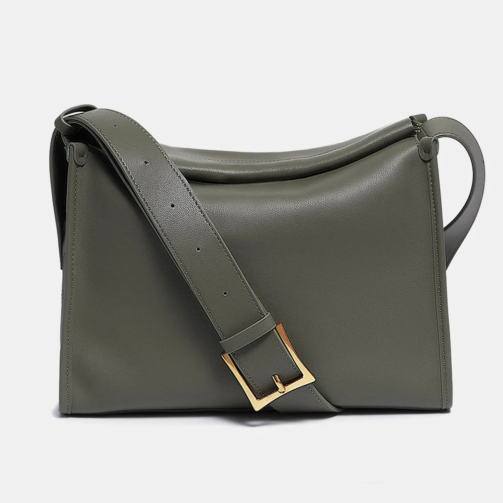 Ambrosia Leather Handbag Crossbody Bag Shoulder Bag for Women - One Size