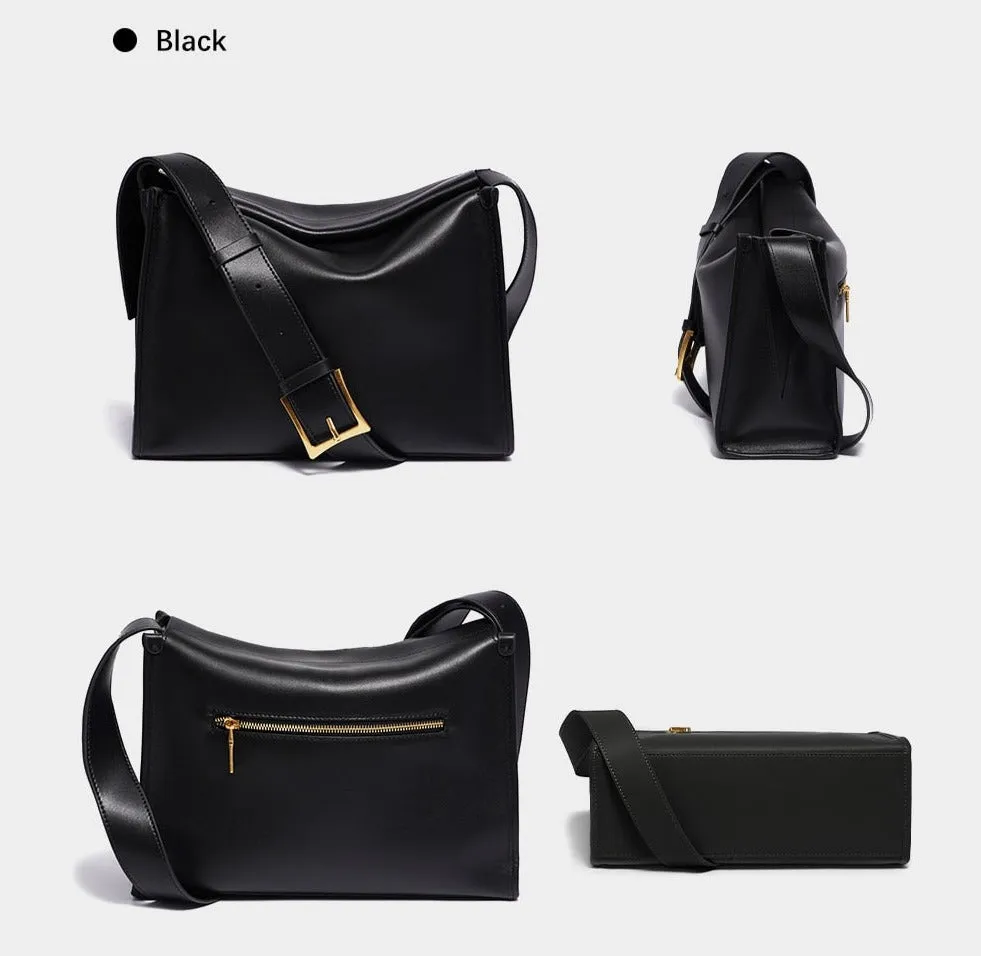 Ambrosia Leather Handbag Crossbody Bag Shoulder Bag for Women - One Size