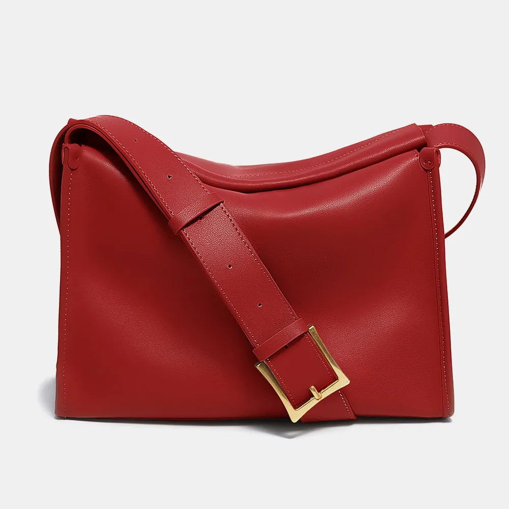 Ambrosia Leather Handbag Crossbody Bag Shoulder Bag for Women - One Size