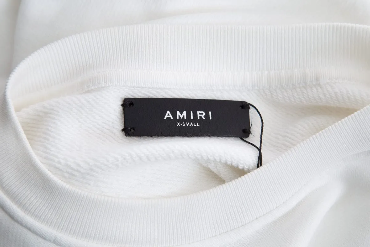 Amiri Multicolor Butterfly Logo Crew Neck Sweater SZ XS