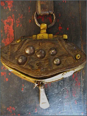 Antique Silver Embellished Tibetan Coin Purse