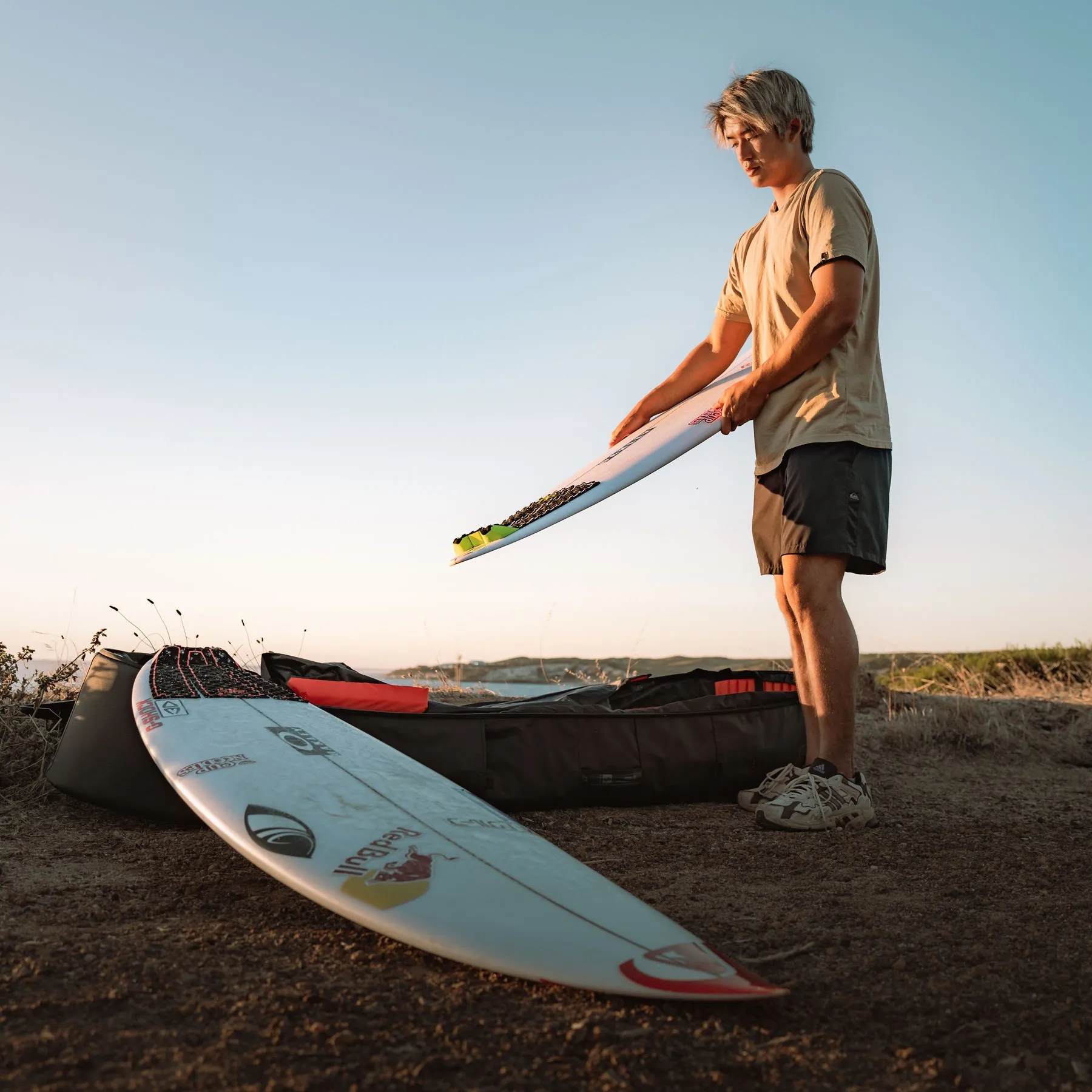 APEX Fish / Shortboard Travel Cover with Wheels- 3 Board