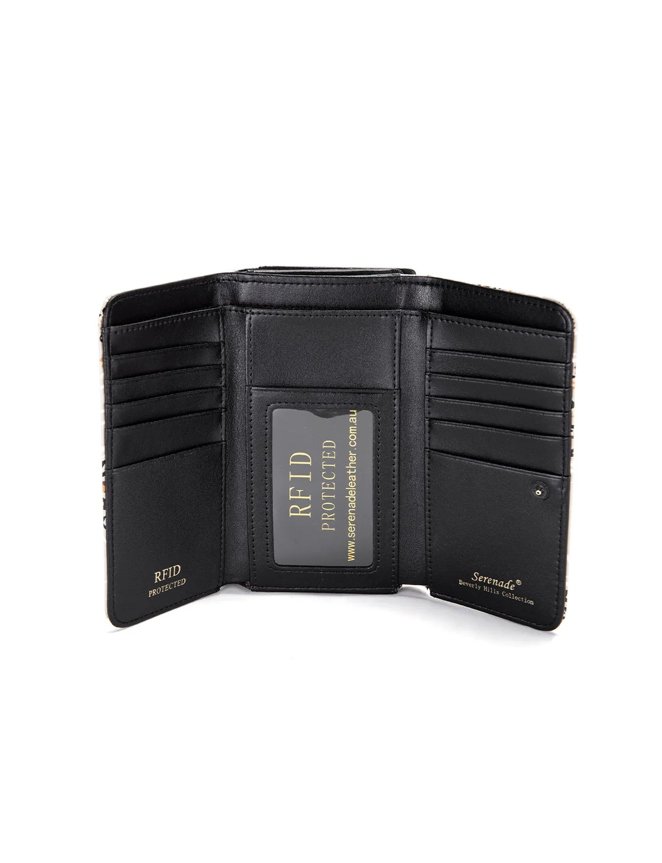 APHRODITE MED LEATHER RFID WALLET- WSF2302