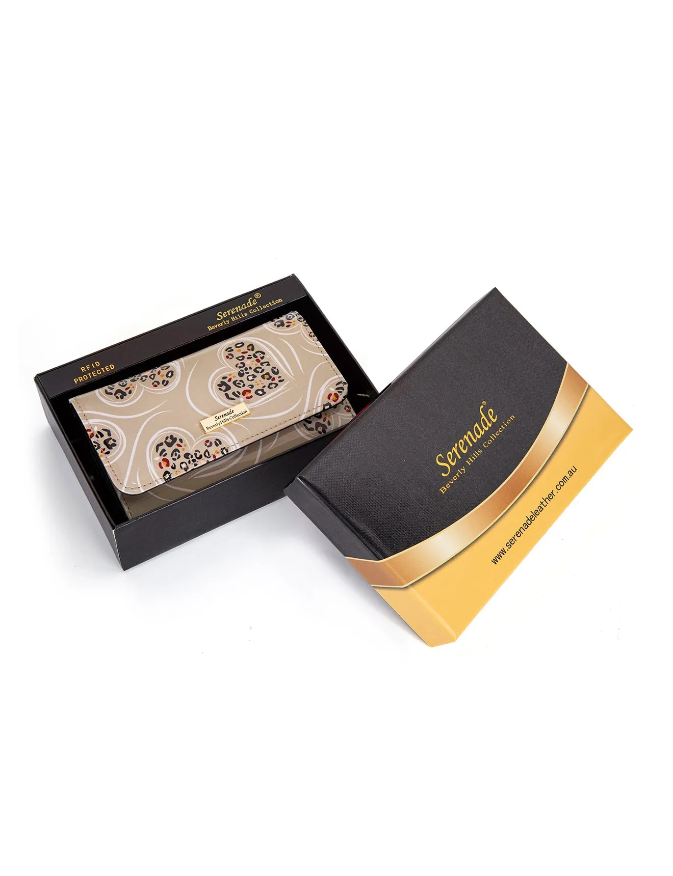 APHRODITE MED LEATHER RFID WALLET- WSF2302