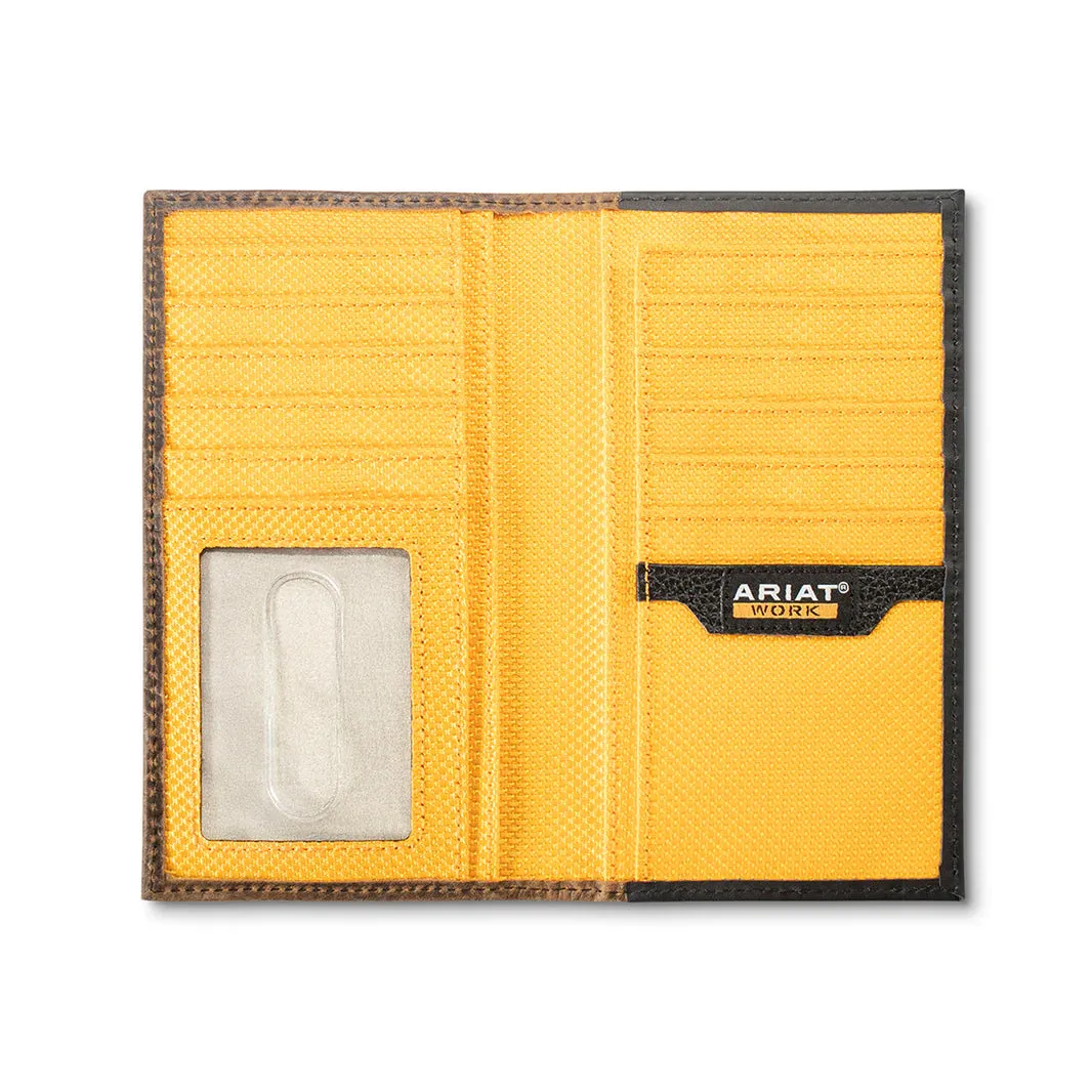 Ariat Work Wallet, Checkbook, “Roughneck” A3400501