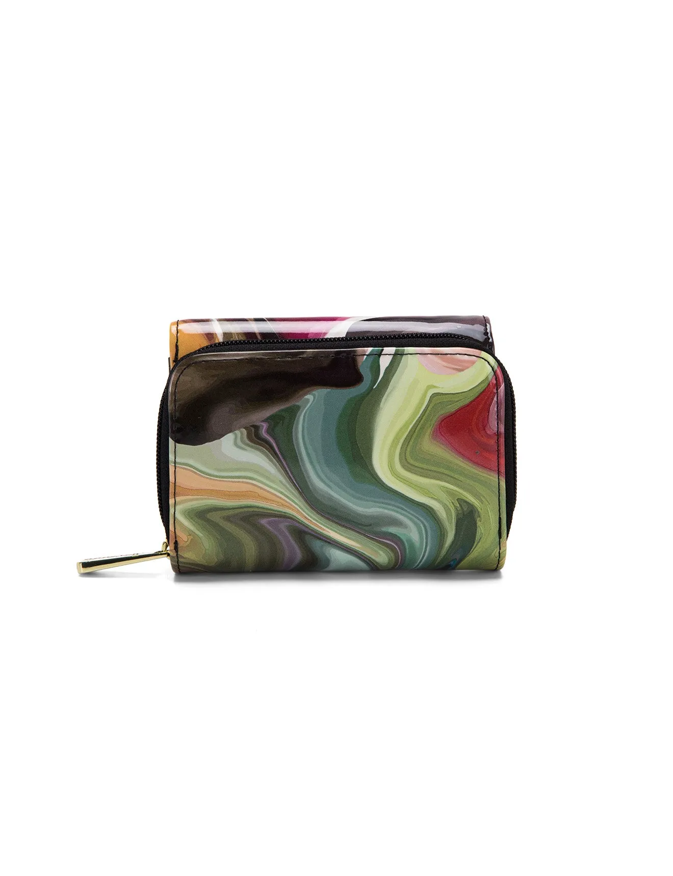 AURORA SML PATENT LEATHER WALLET WITH RFID-WSF3303- NEW IN