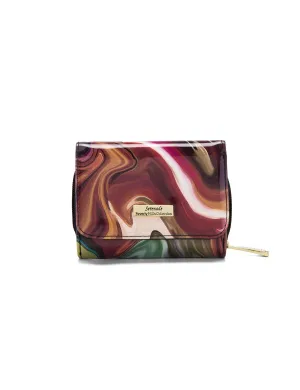 AURORA SML PATENT LEATHER WALLET WITH RFID-WSF3303- NEW IN