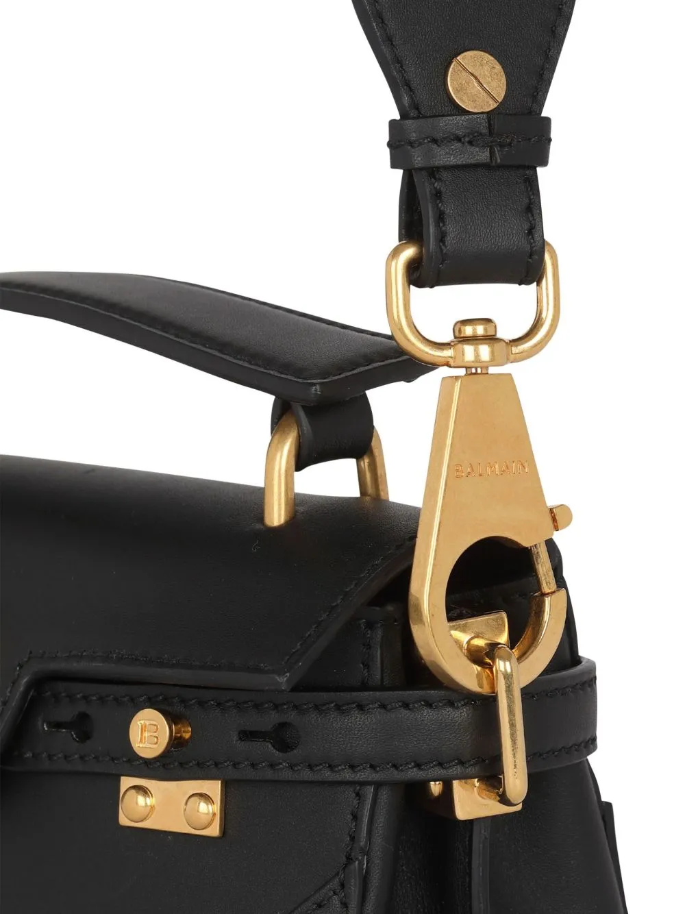 B-buzz leather shoulder bag