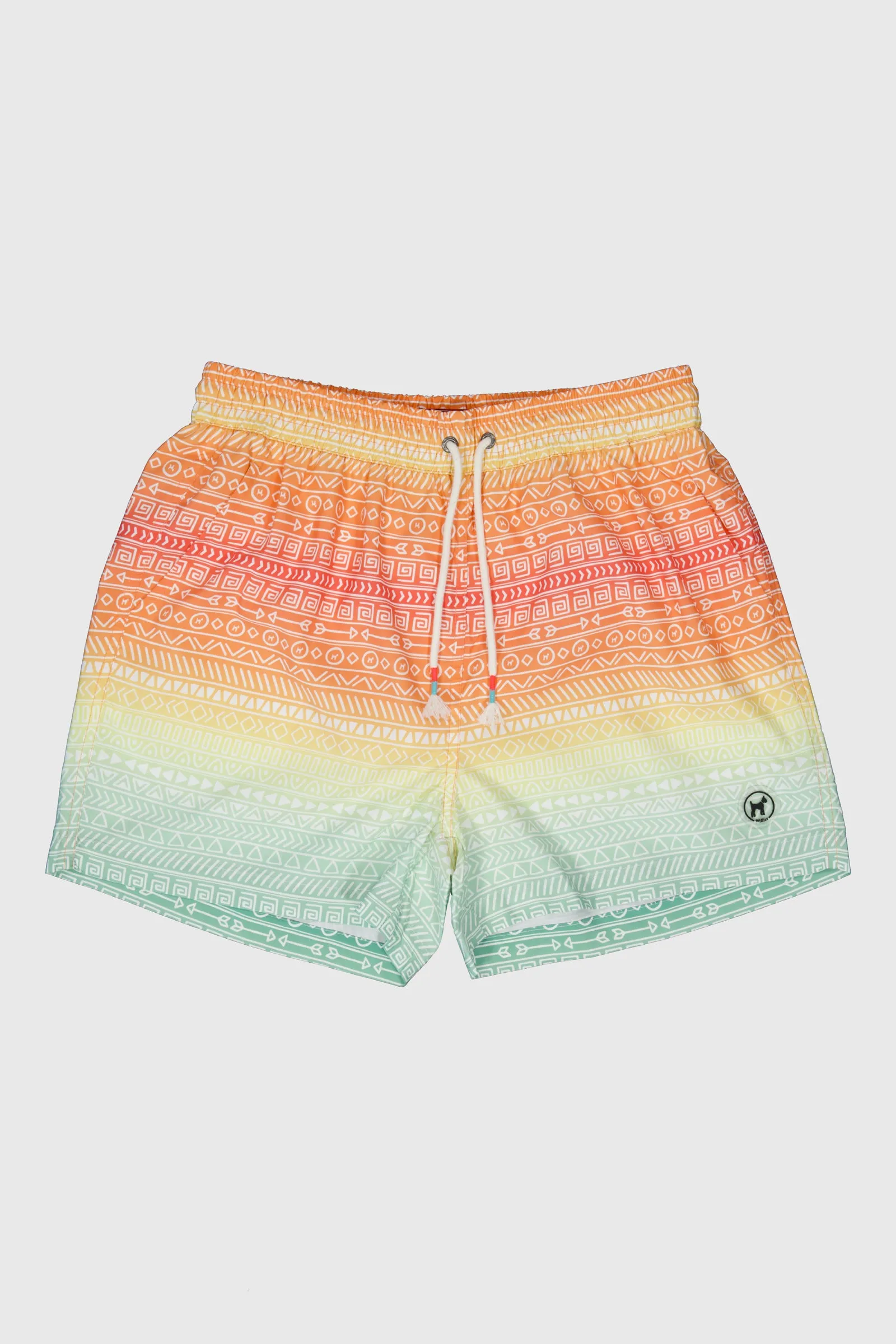 Bañador Multicolor Con Estampado Étnico
