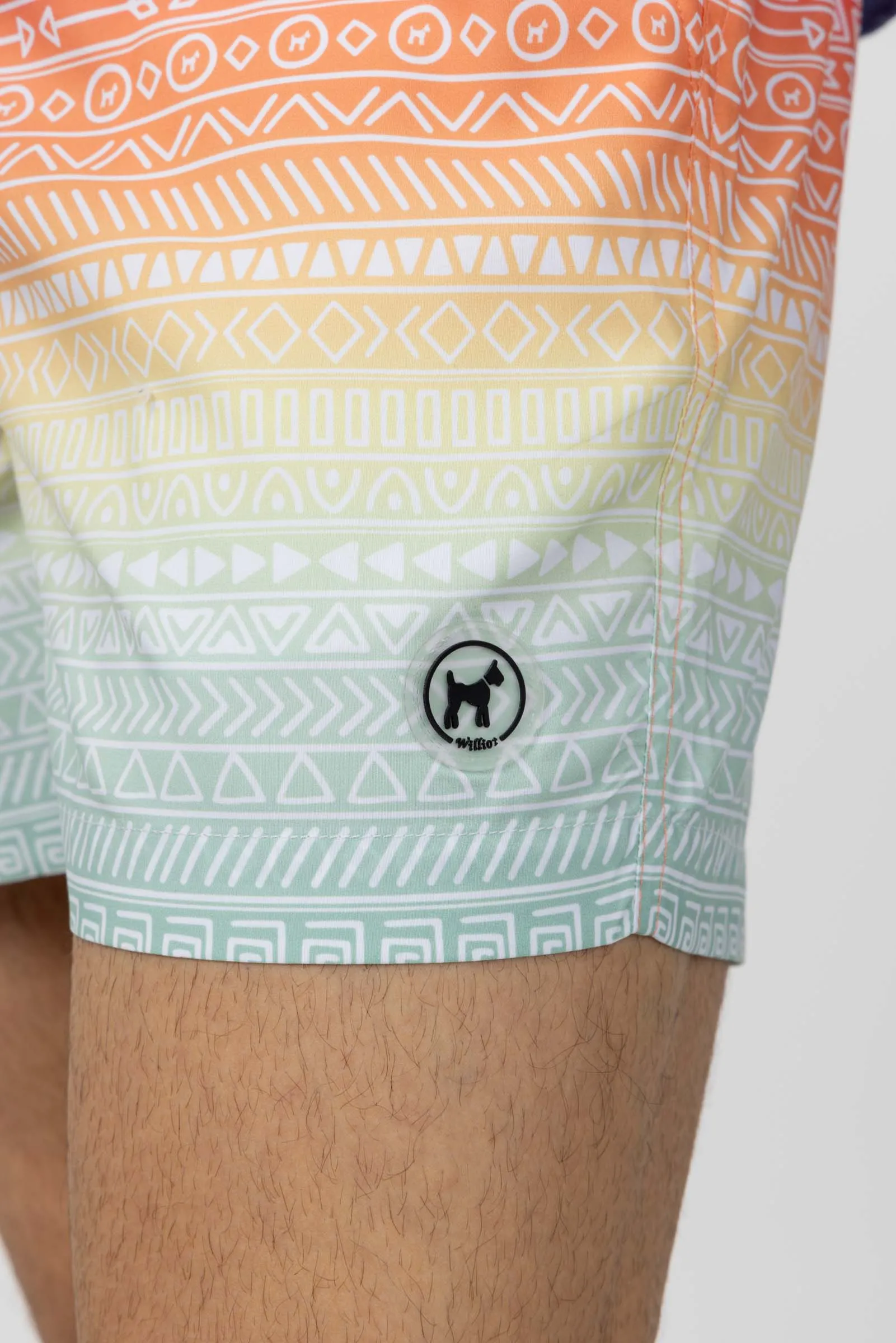 Bañador Multicolor Con Estampado Étnico
