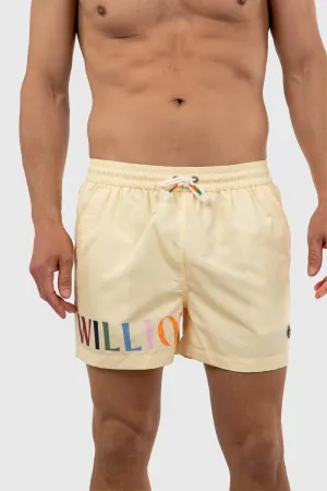 Bañador Williot Multicolor Amarillo Pastel