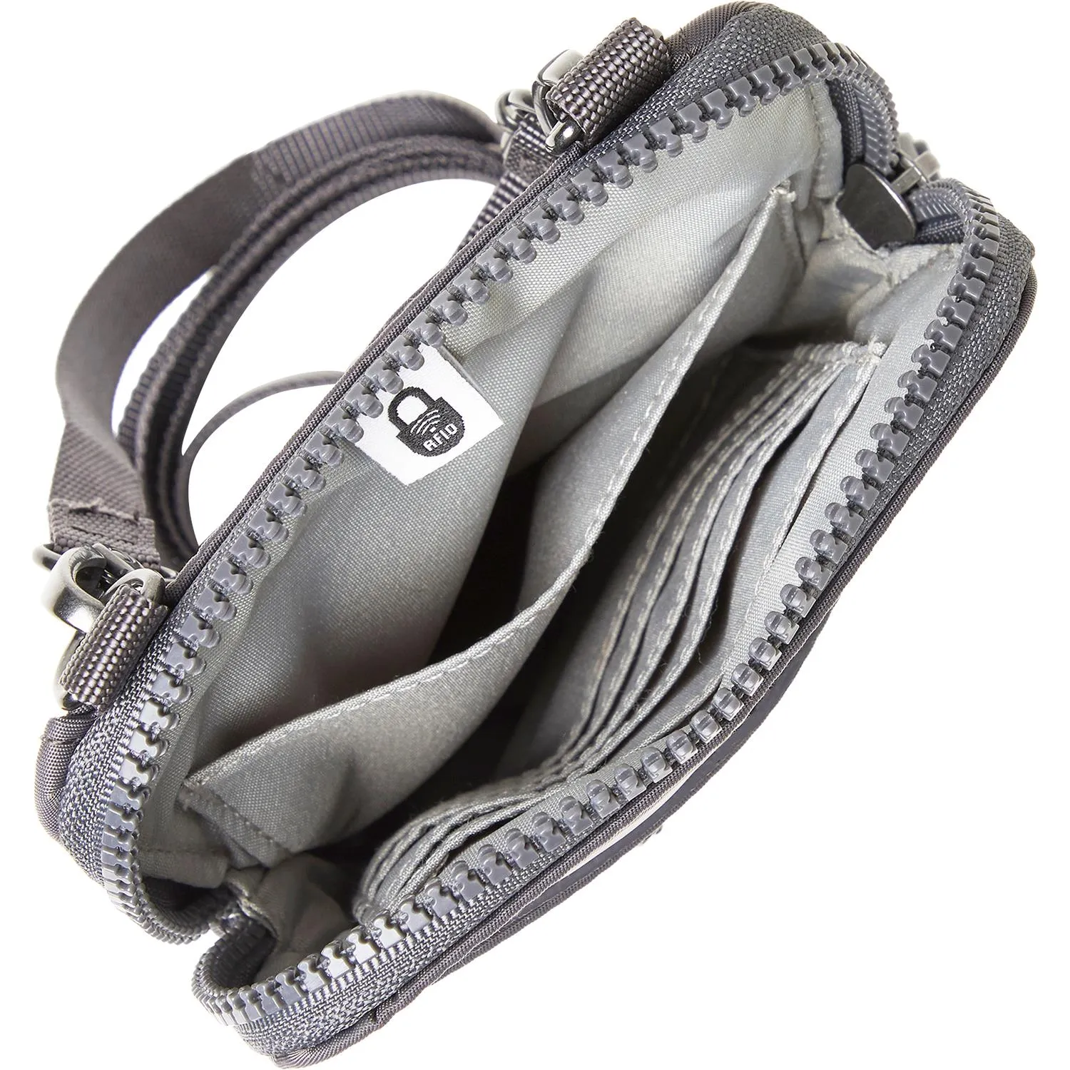 Baggallini Broadway Crossbody Smoke Nylon
