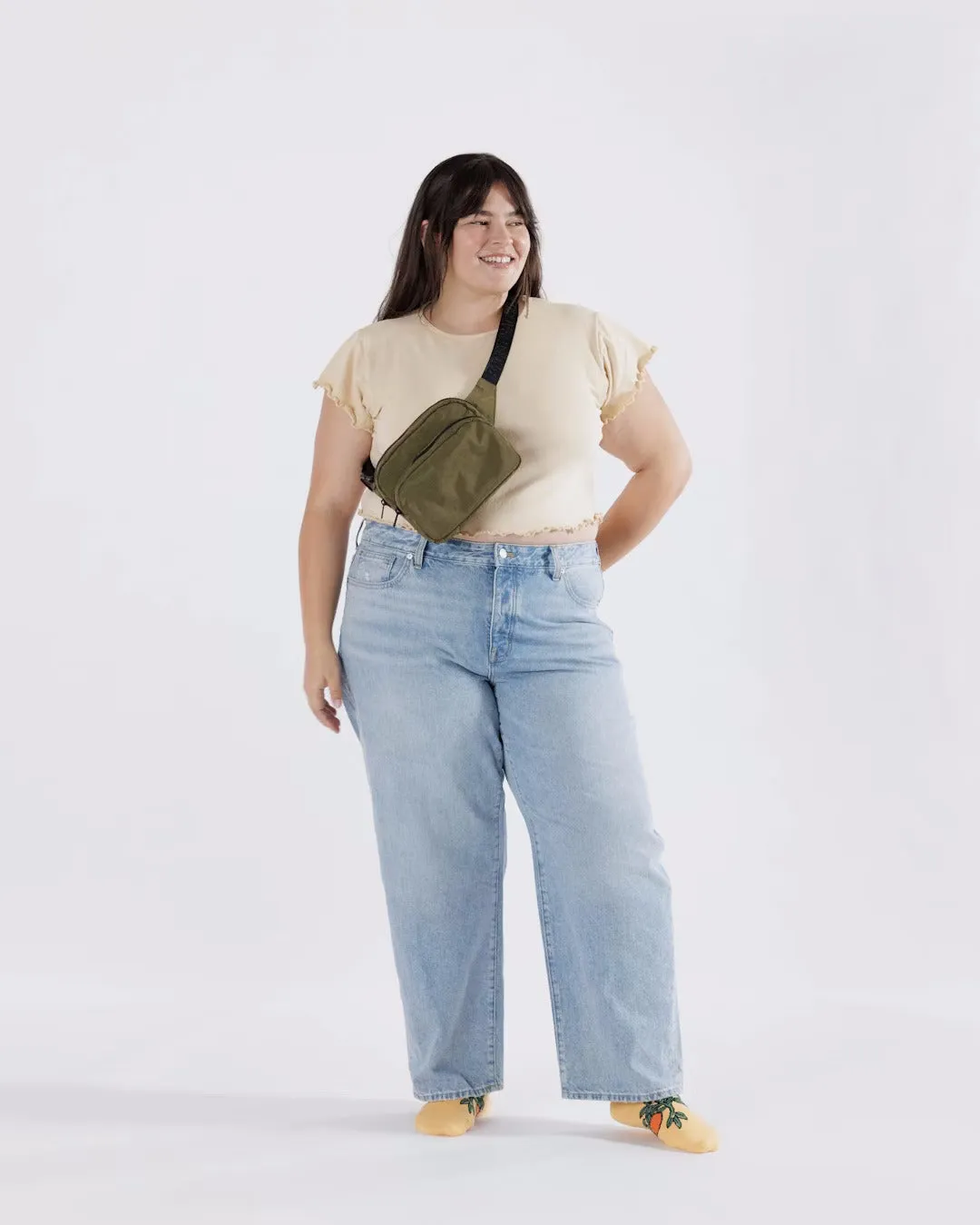 Baggu Fanny Pack - Seaweed