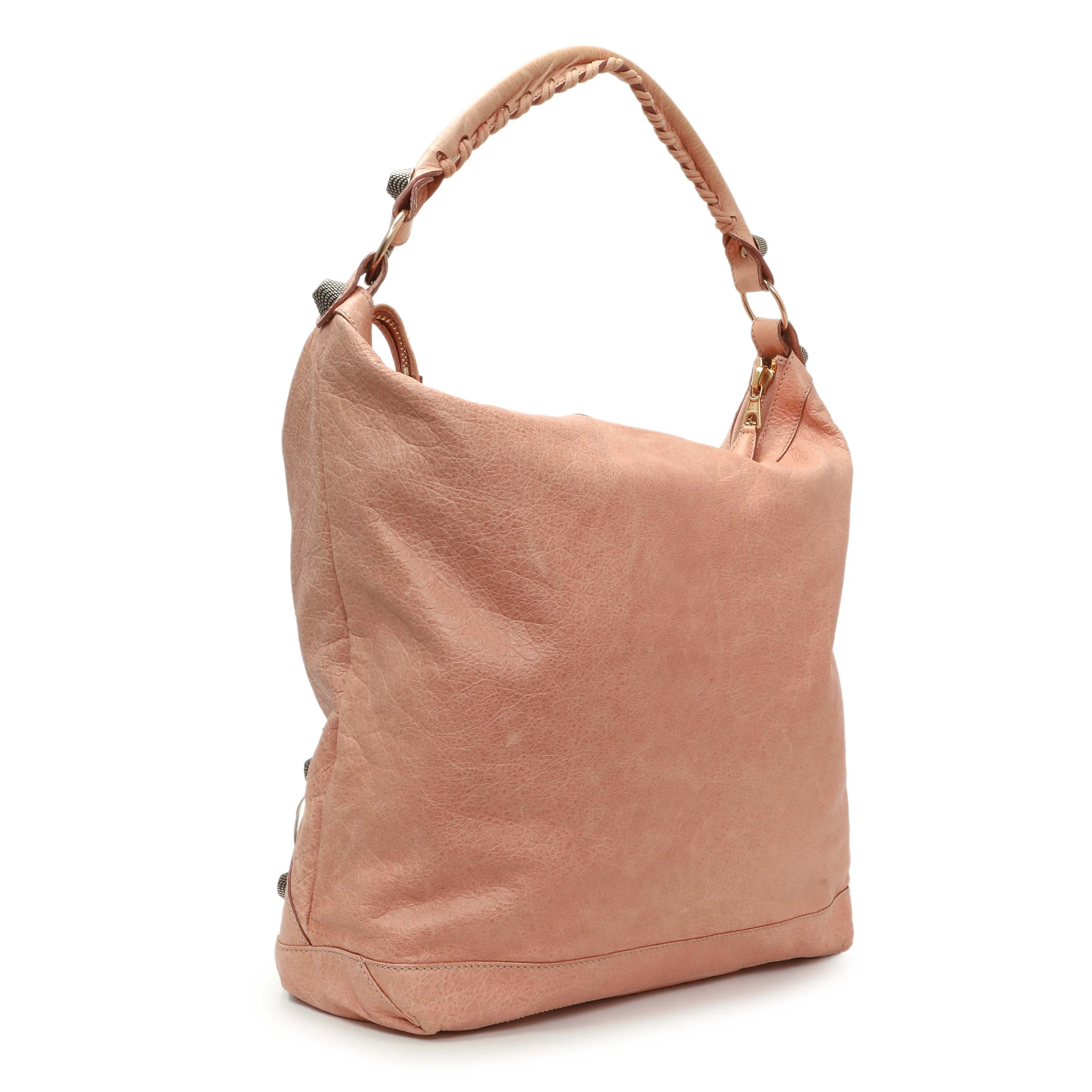 Balenciaga Pink Agneau Giant 21 Hardware Day Hobo