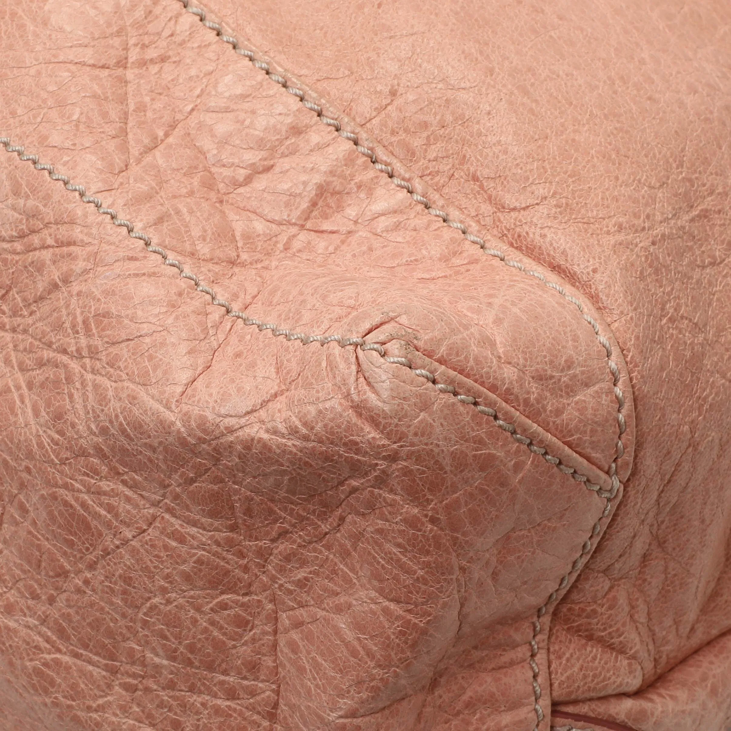 Balenciaga Pink Agneau Giant 21 Hardware Day Hobo