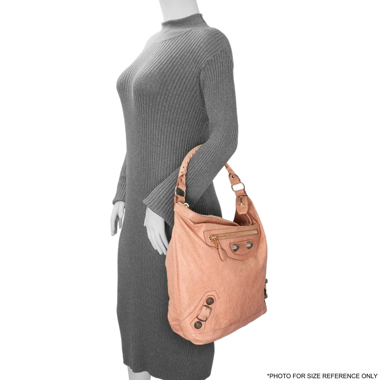 Balenciaga Pink Agneau Giant 21 Hardware Day Hobo