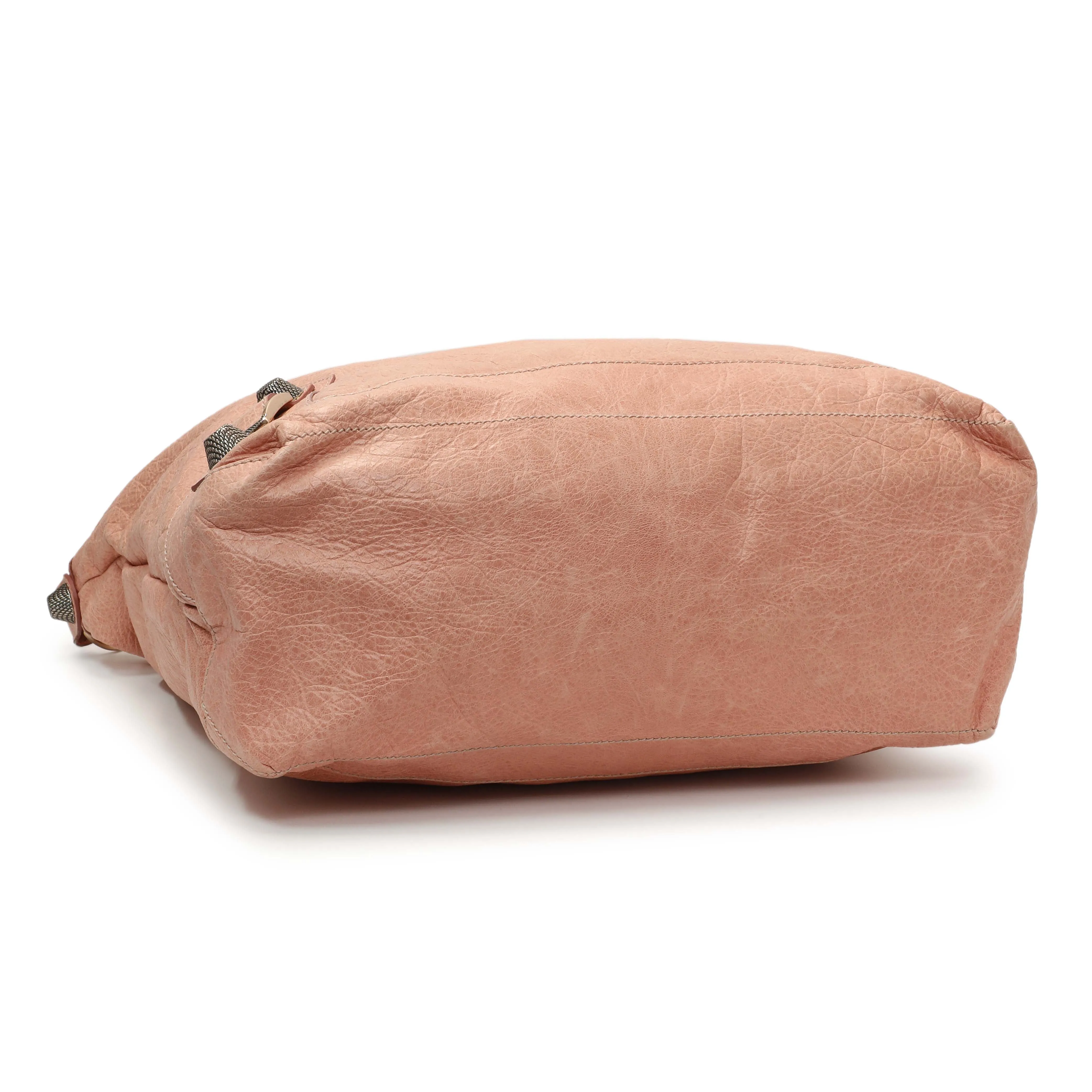 Balenciaga Pink Agneau Giant 21 Hardware Day Hobo