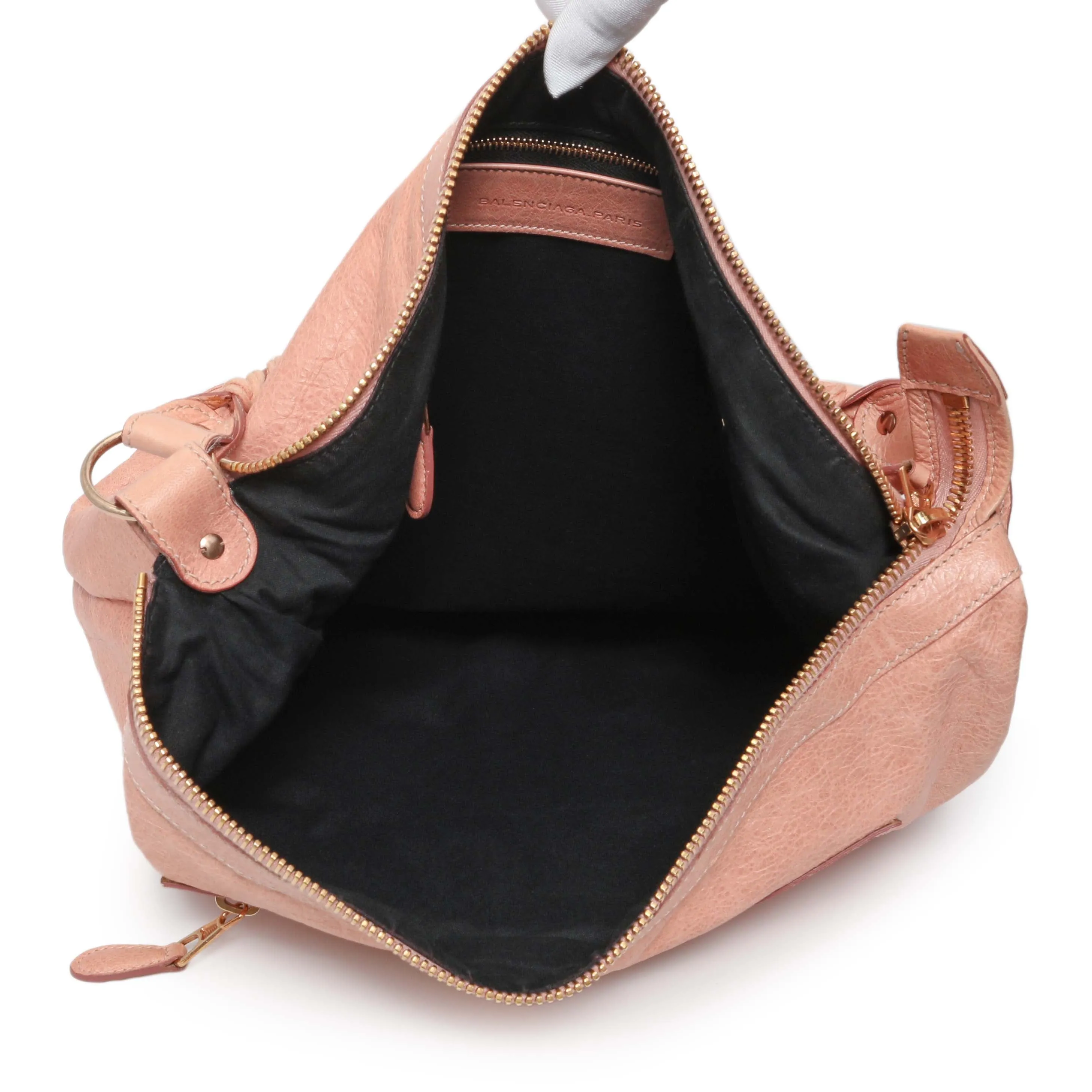 Balenciaga Pink Agneau Giant 21 Hardware Day Hobo