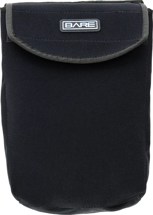 BARE NEOPRENE BELLOWS POCKET WITH FLAP