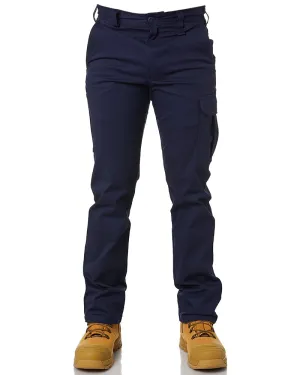 Basic Stretch Cargo Pant - Navy
