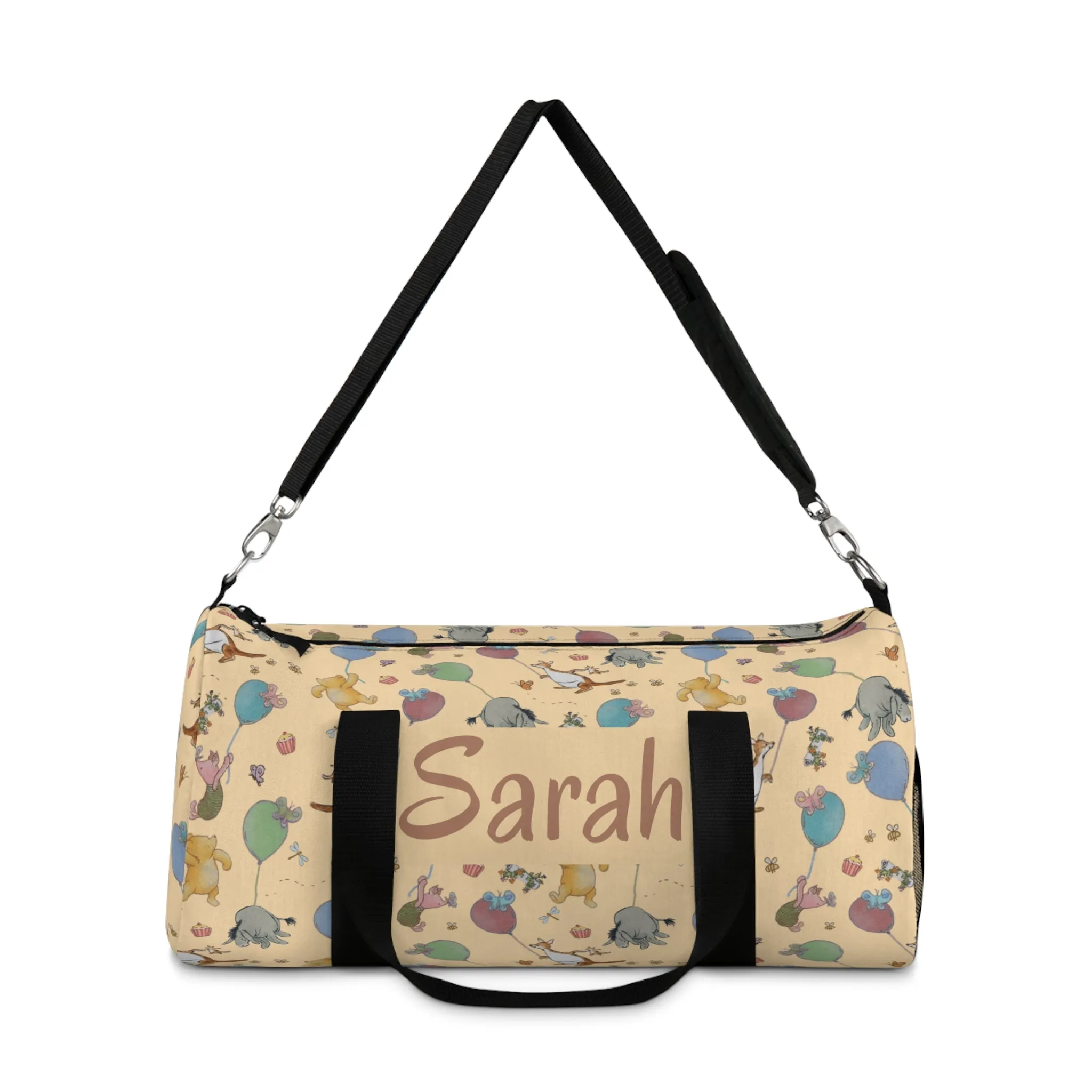 Beary Best Party Duffel Bag (INCLUDE CUSTOM NAME & FONT OPTION IN NOTES AT CHECKOUT)