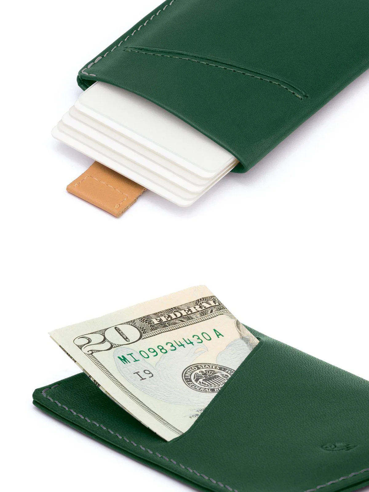 Bellroy Card Sleeve Racing Green