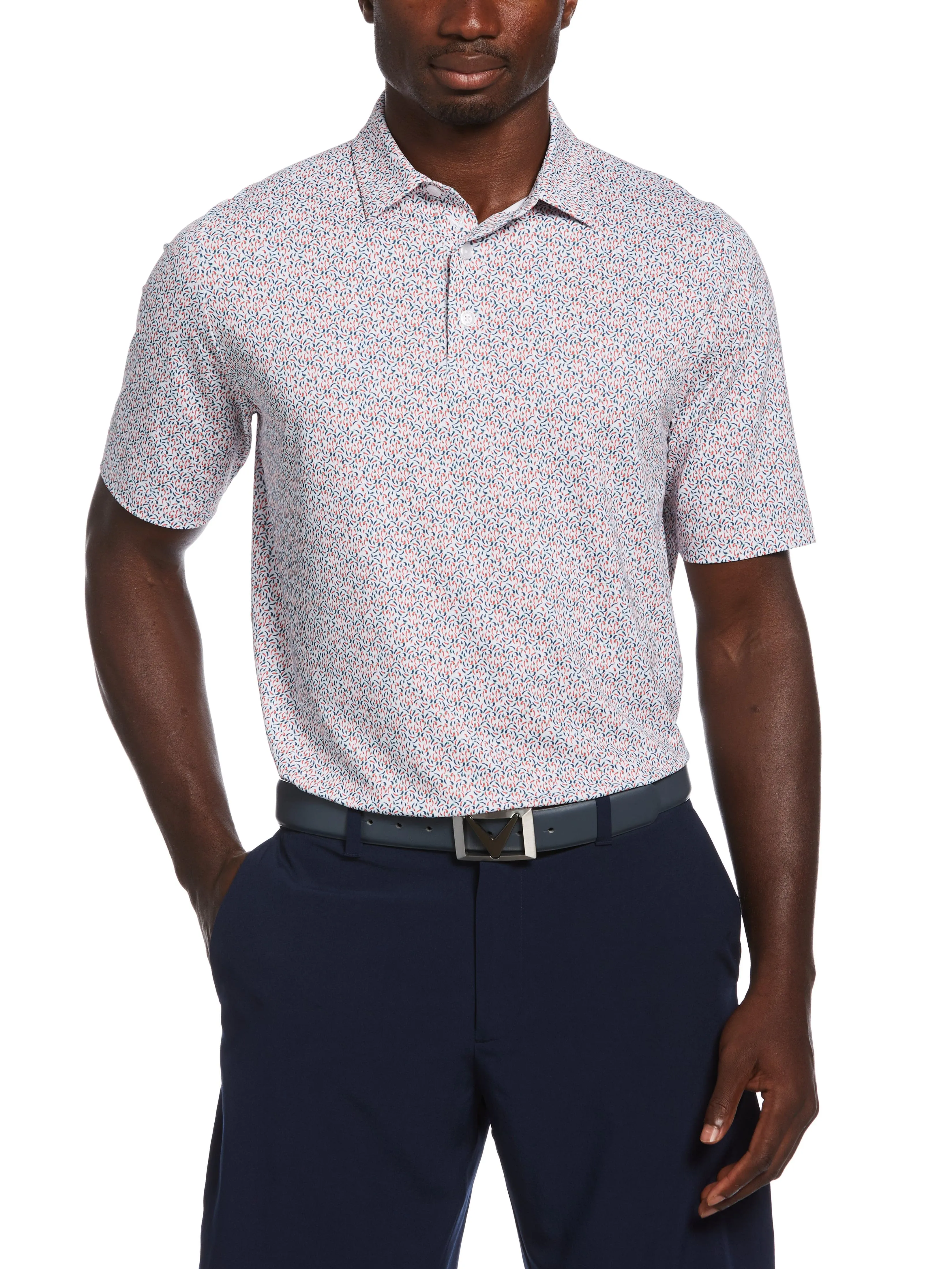 Big & Tall Novelty Printed Polo