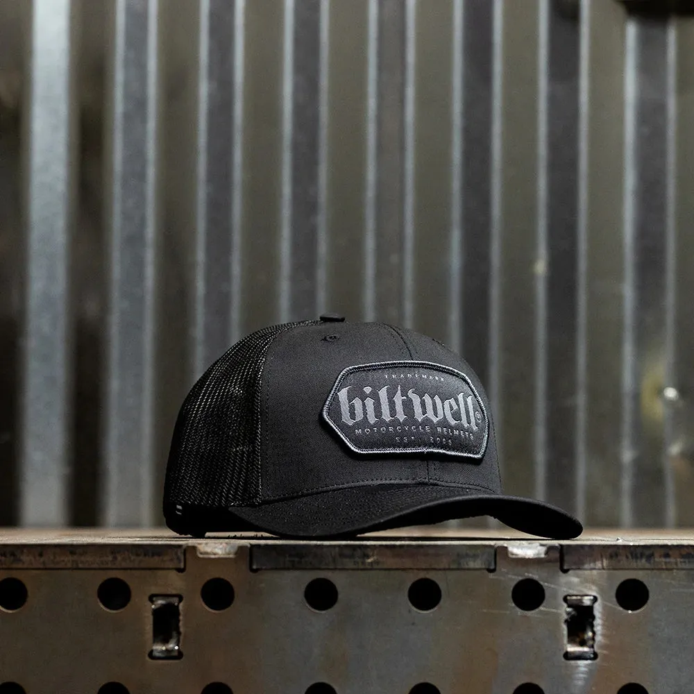 BILTWELL ELSINORE SNAP BACK HAT [BLACK]