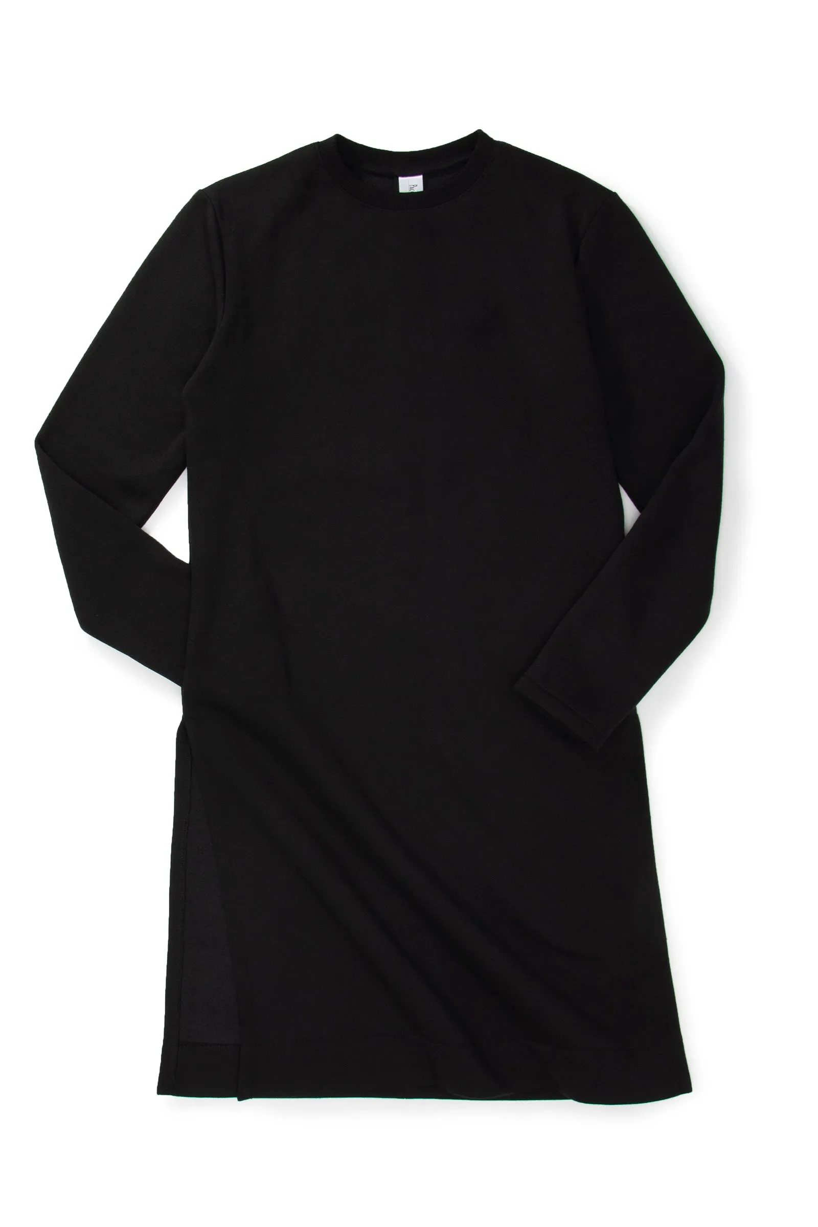 Black Kurta Sweatshirt w/ Pockets